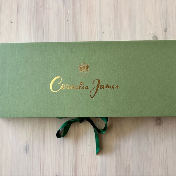 Cornelia James Lara Tulle Glove with Harlequin Cuff - Picture 6 of 9